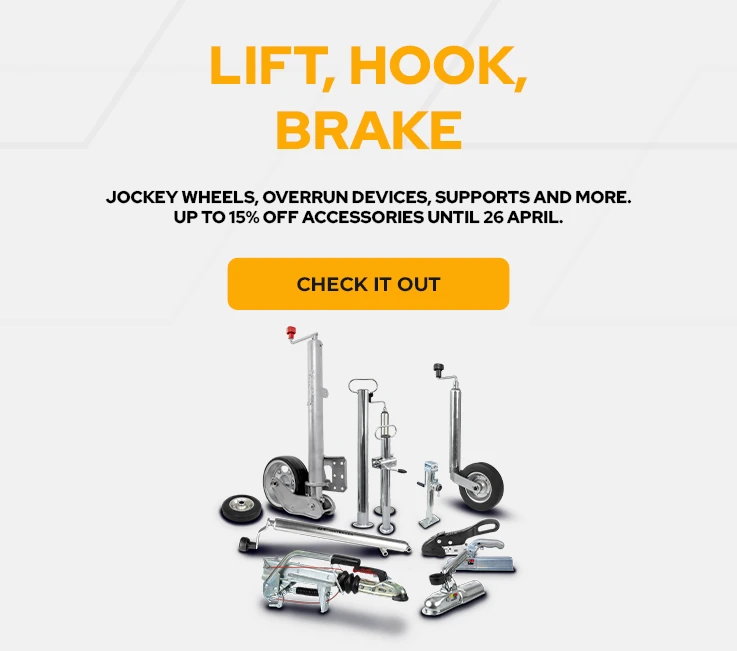 Lift, hook, brake
